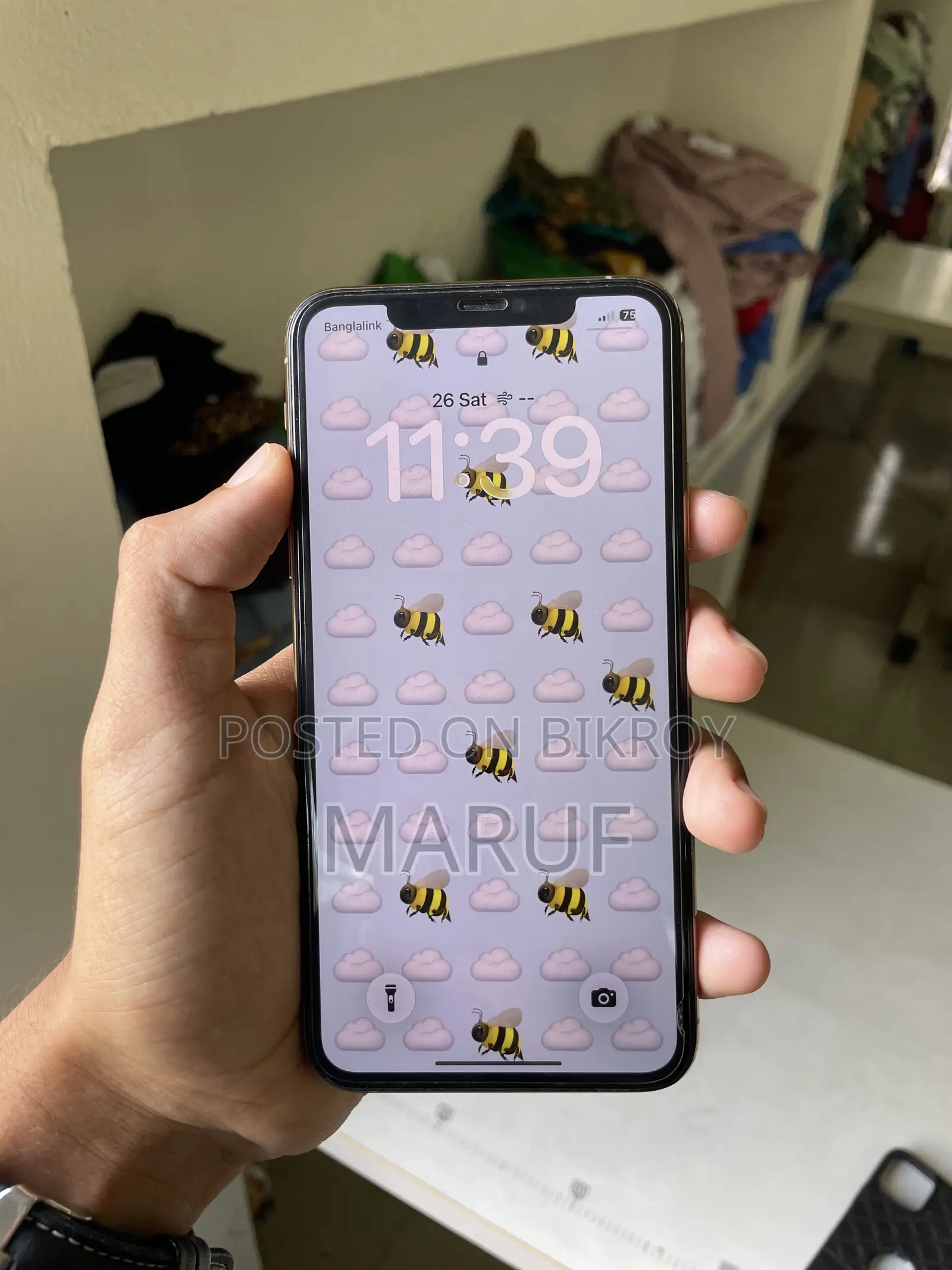 অ্যাপল আইফোন ১১ প্রো ম্যাক্স ২৫৬ জিবি গোল্ড