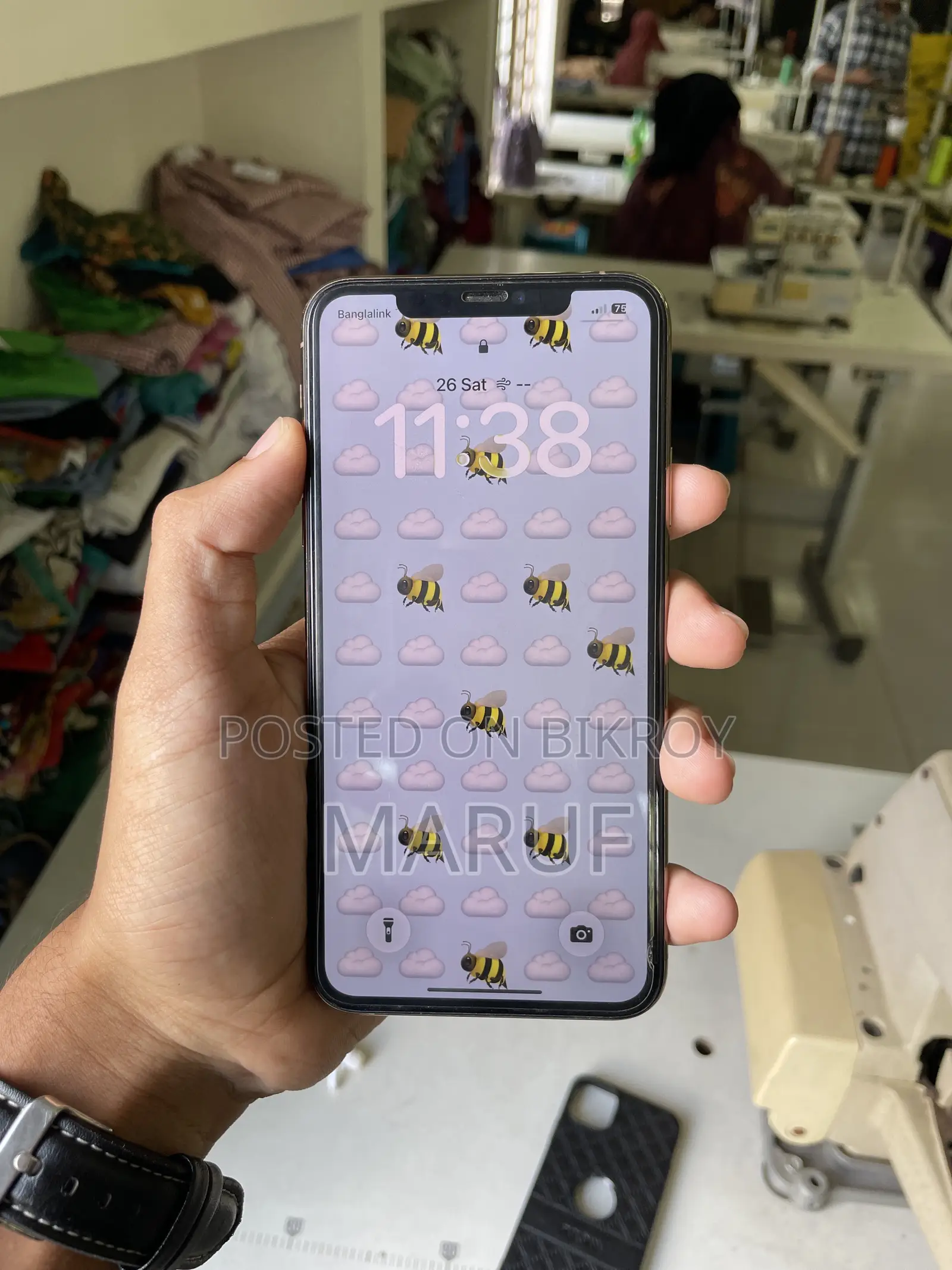 অ্যাপল আইফোন ১১ প্রো ম্যাক্স ২৫৬ জিবি গোল্ড