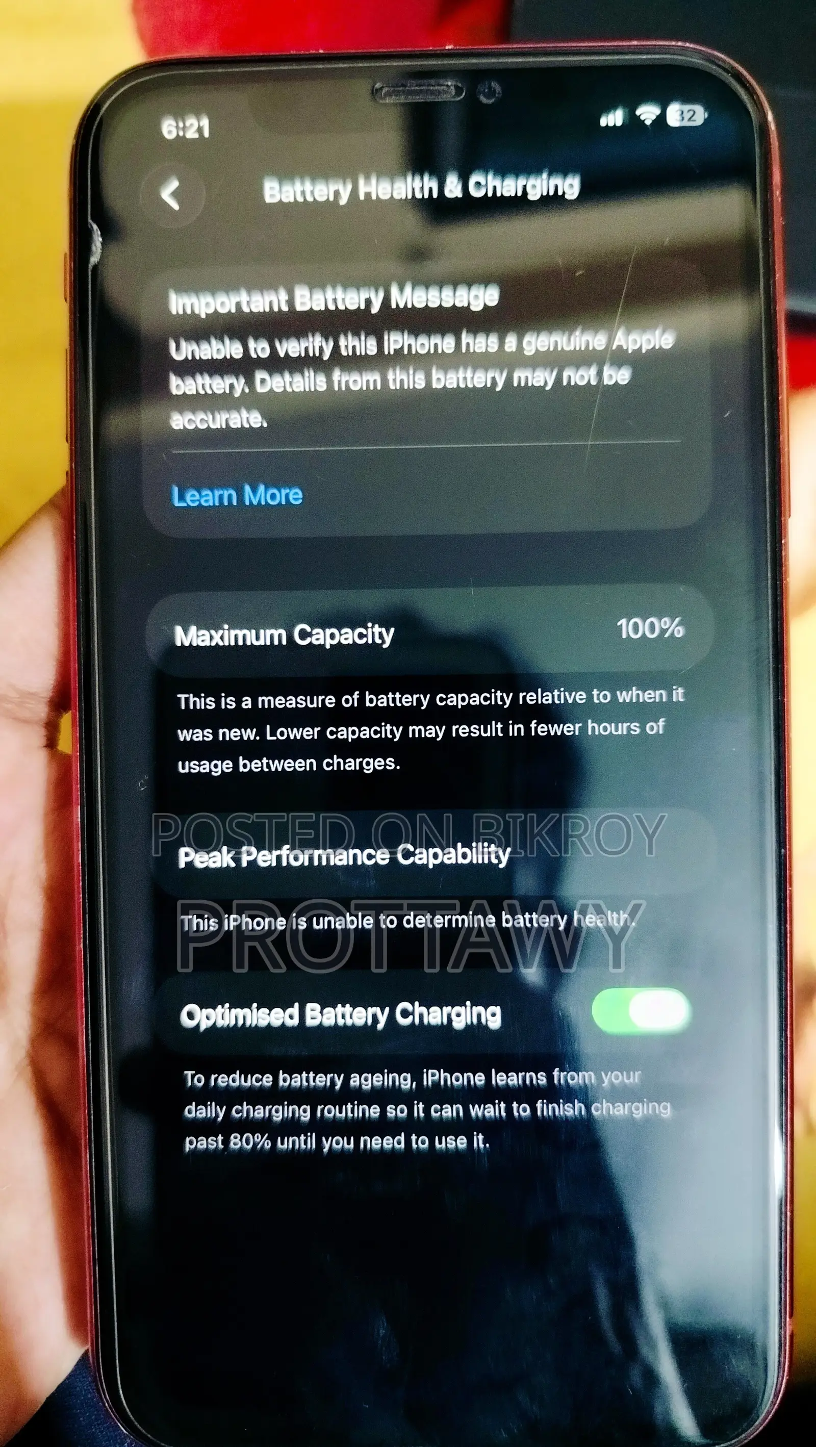 Apple iPhone 11 64 GB Red