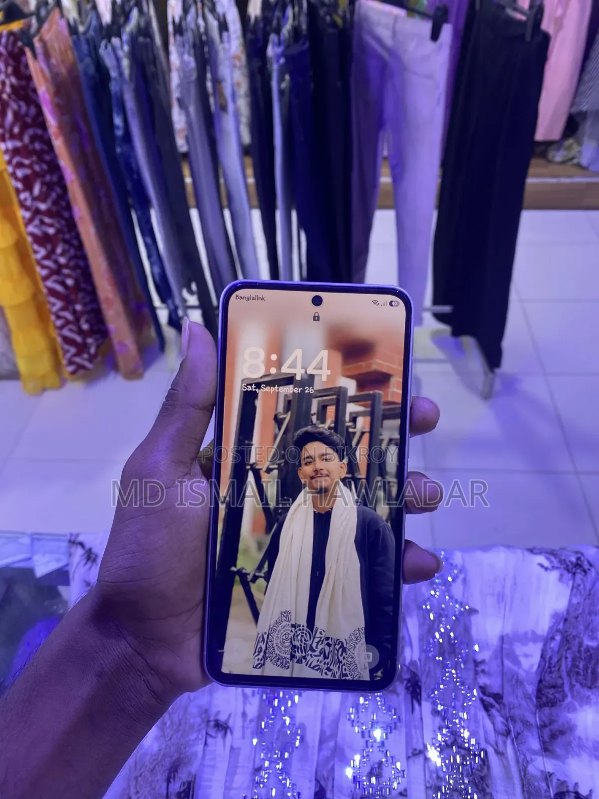 স্যামসাং গ্যালাক্সি এ৫৬ ২৫৬ জিবি সাদা