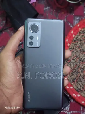শাওমি ১২এক্স ২৫৬ জিবি ব্ল্যাক