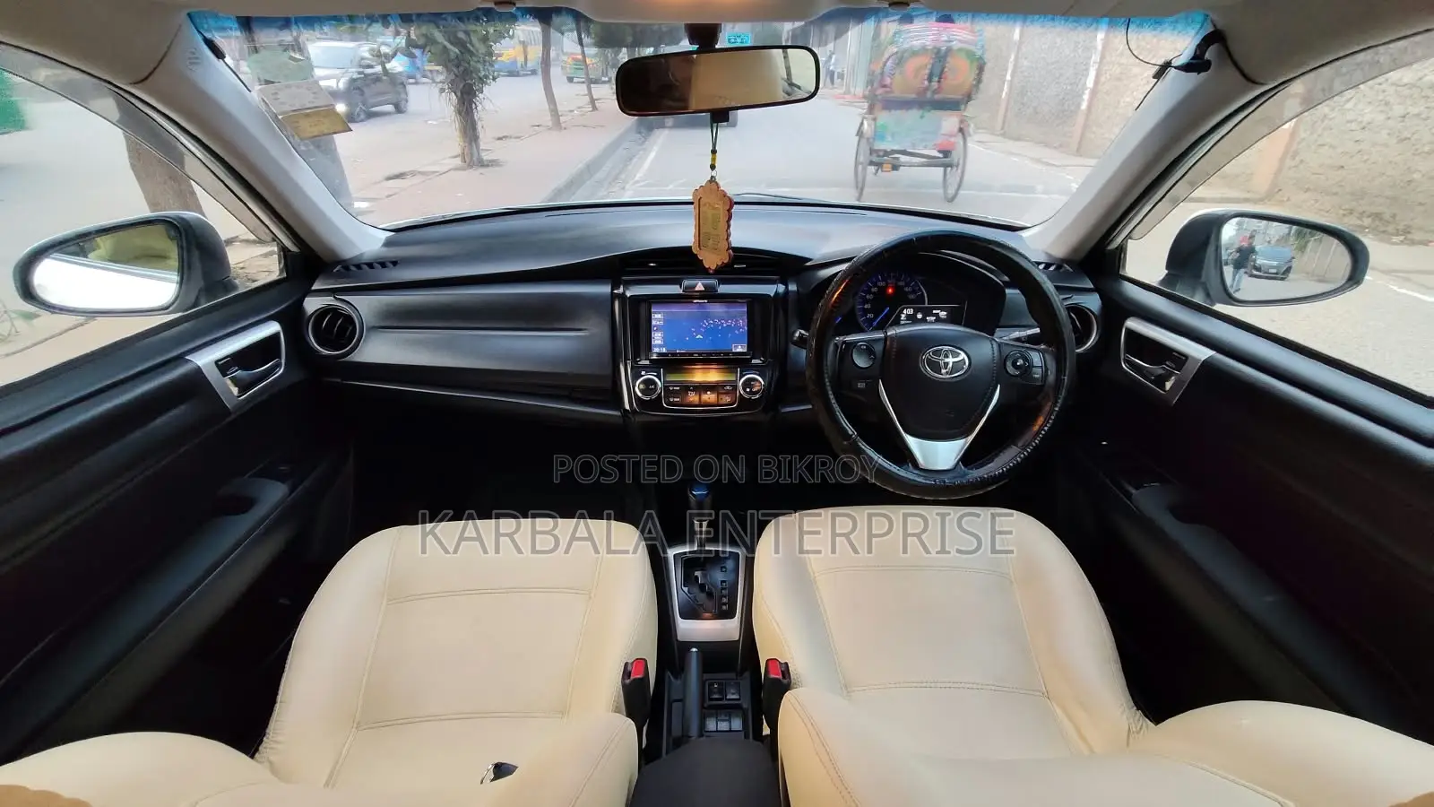 Toyota Axio 1.5 Hybrid Two-Wheel Drive 2013 White