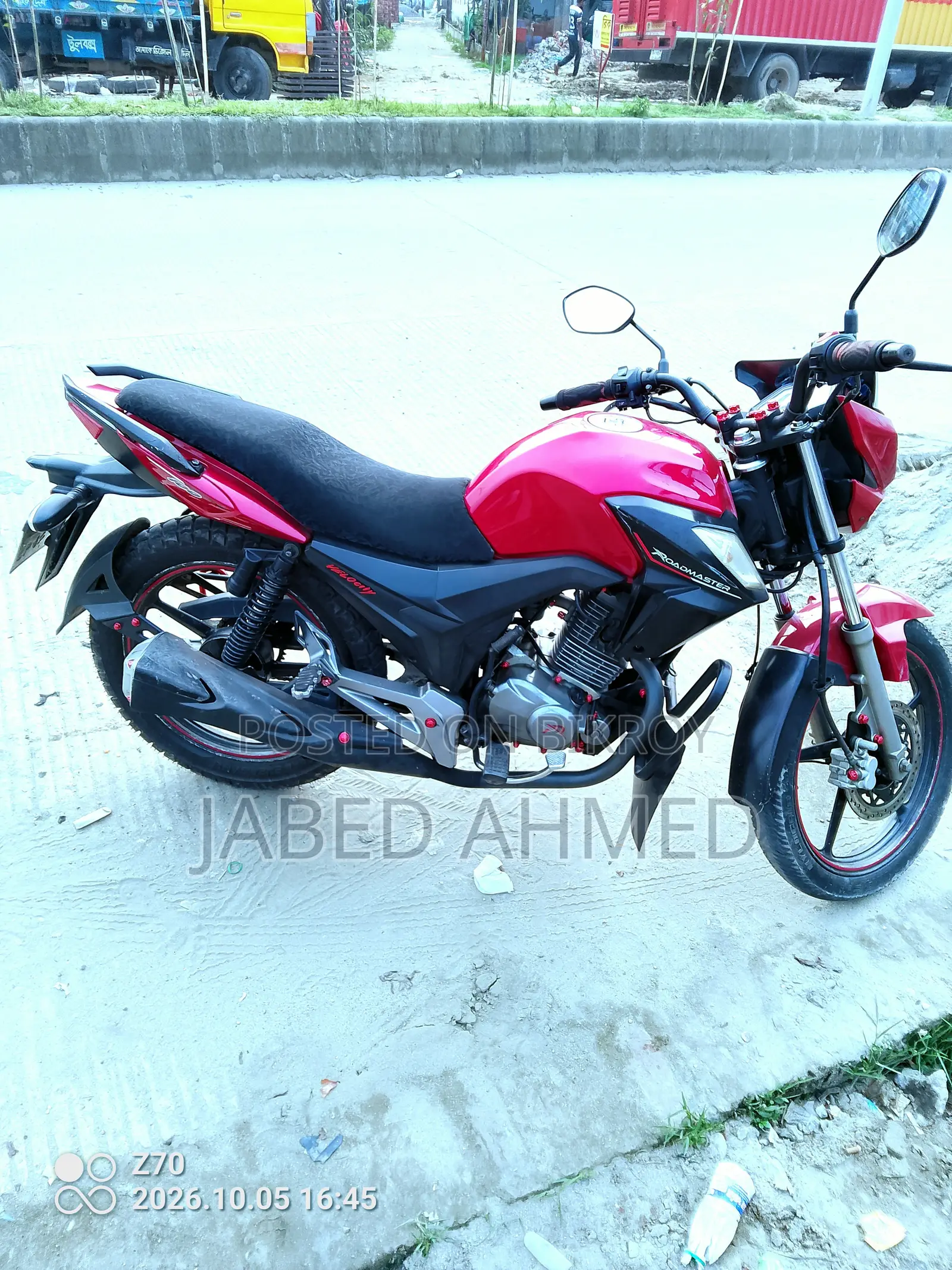 Roadmaster Velocity 125 2018 Red