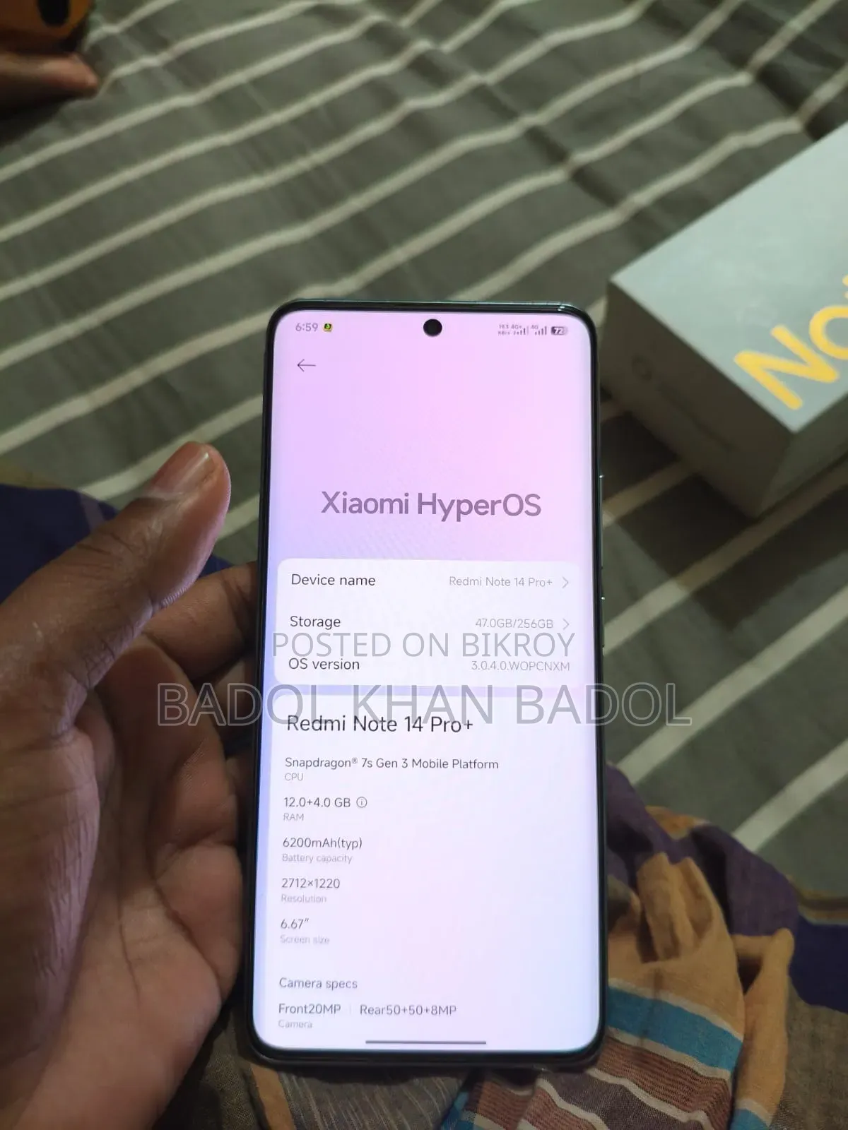Xiaomi Redmi Note 14 Pro+ 256 GB White