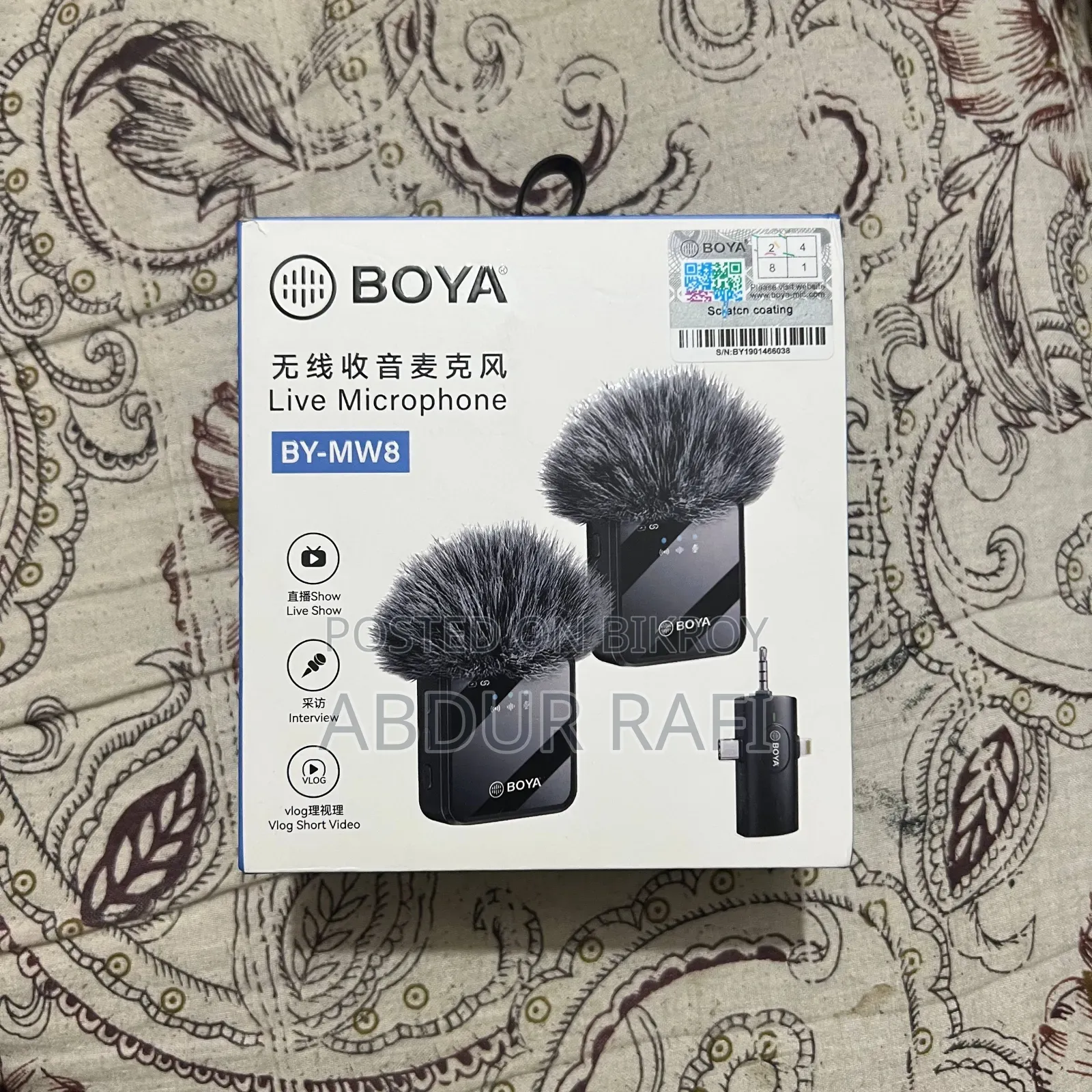 Boya by-Mw8 Microphone