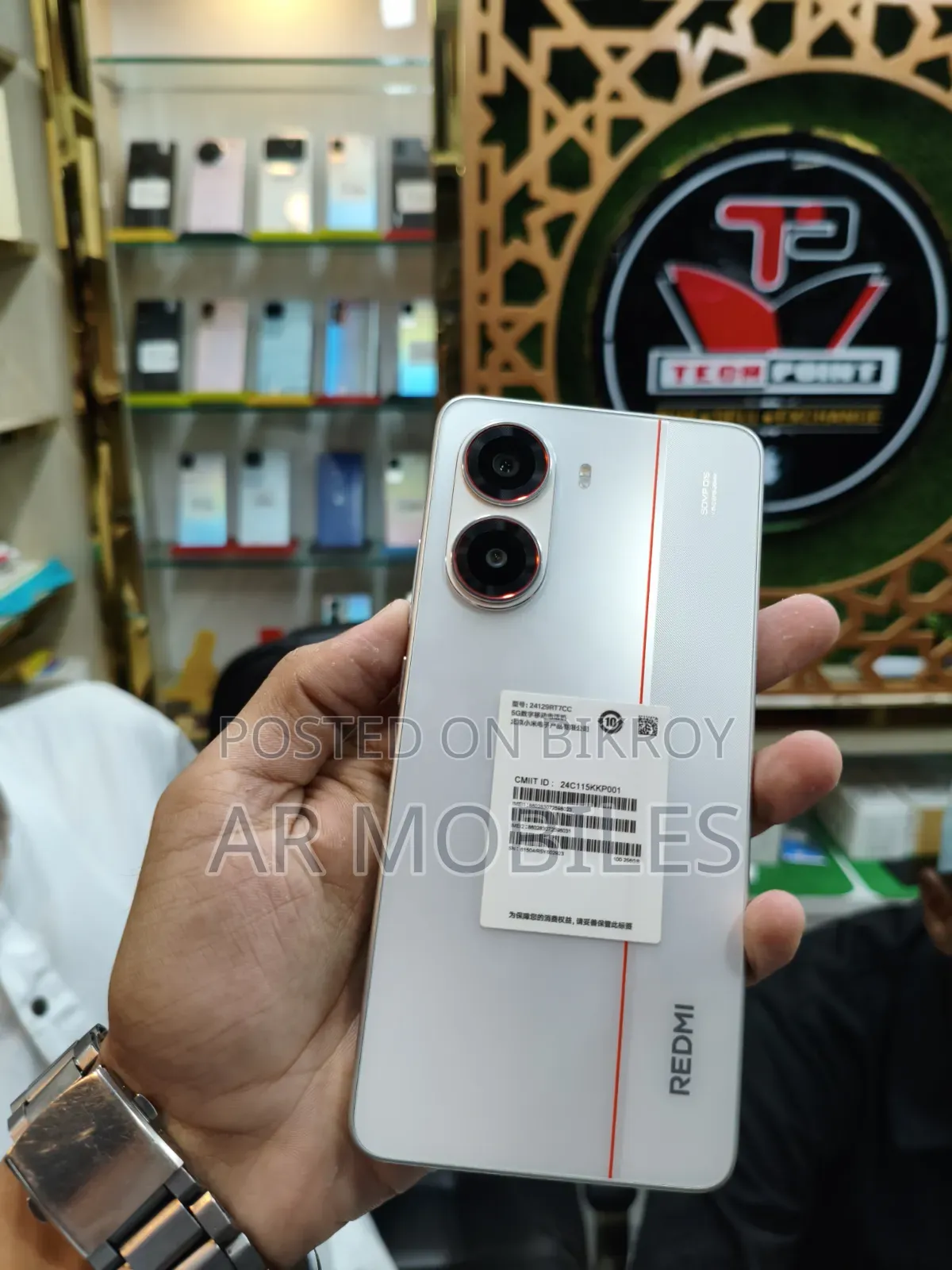 শাওমি রেডমি টার্বো ৪ ২৫৬ জিবি সাদা
