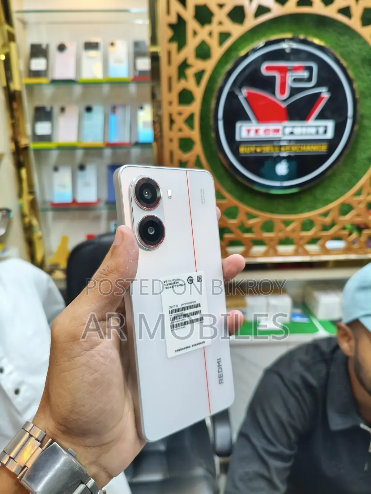 শাওমি রেডমি টার্বো ৪ ২৫৬ জিবি সাদা