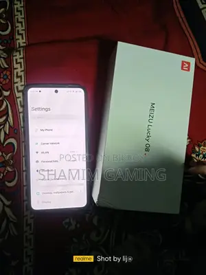 New Meizu Lucky 08 256 GB Black