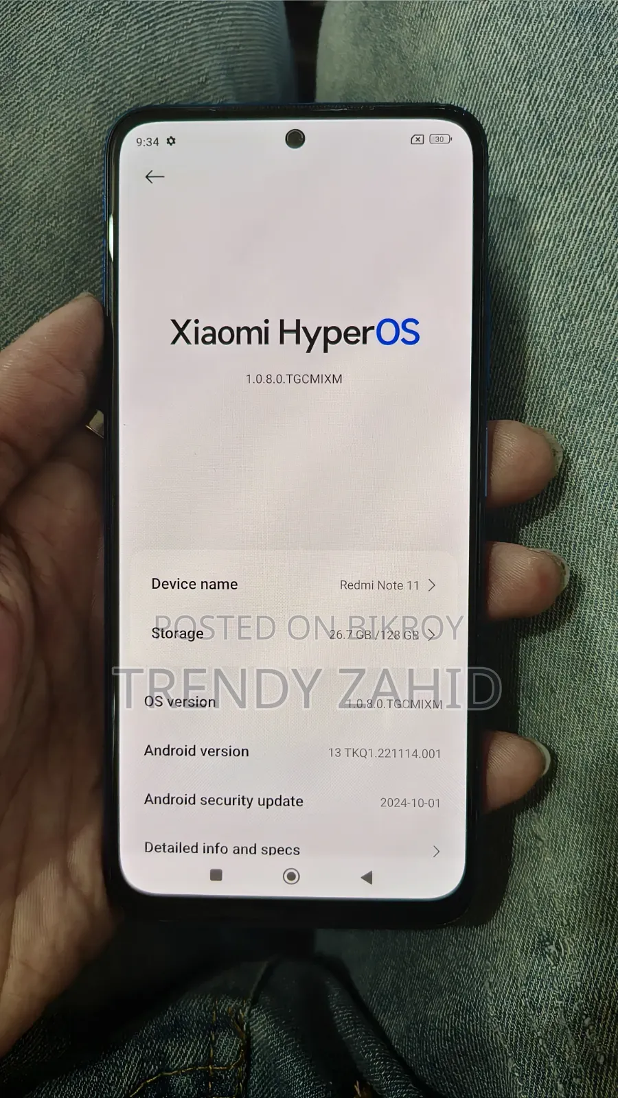 Xiaomi Redmi Note 11 128 GB Red