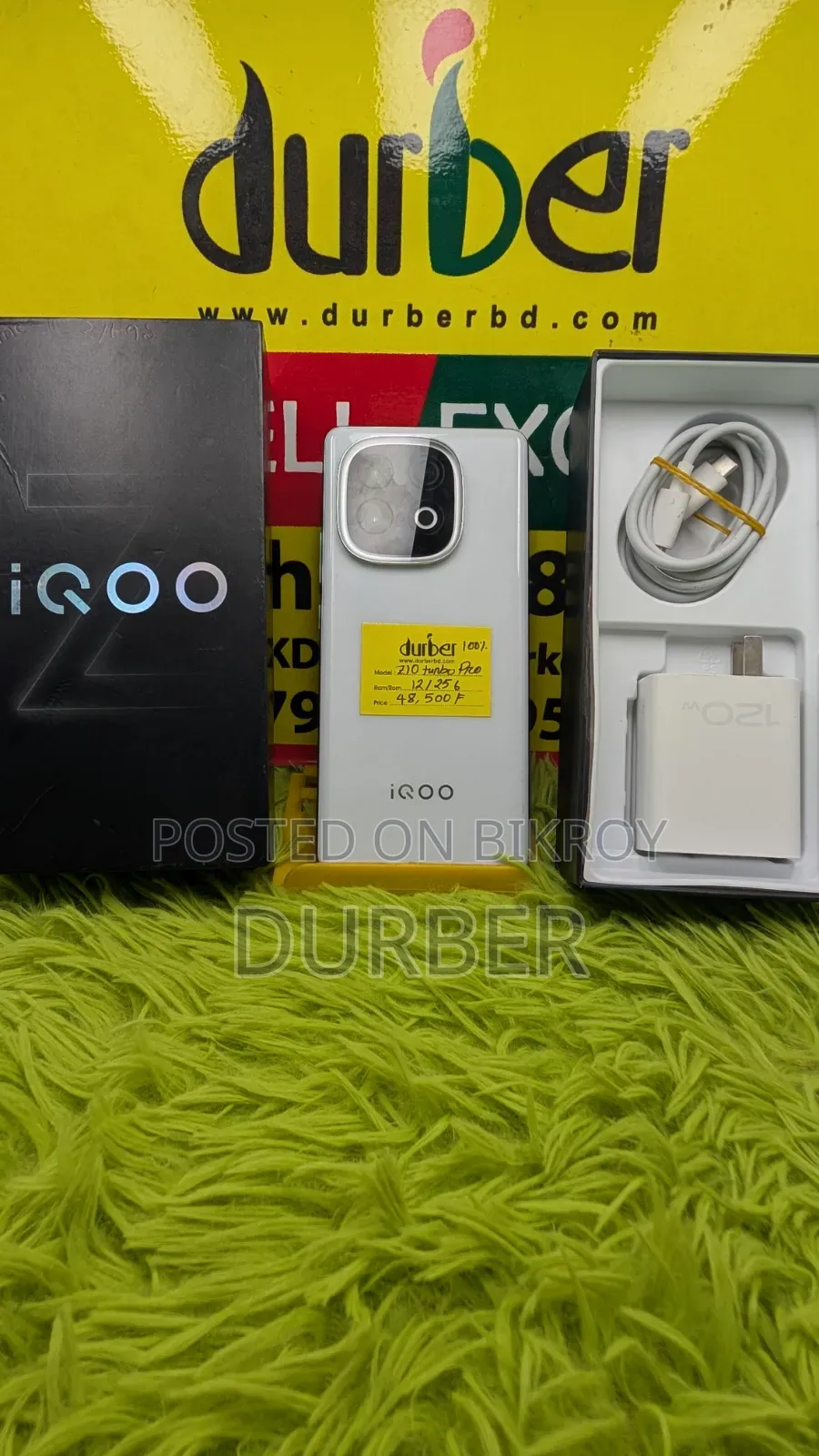 Vivo iQOO Z10 Turbo Pro 256 GB White