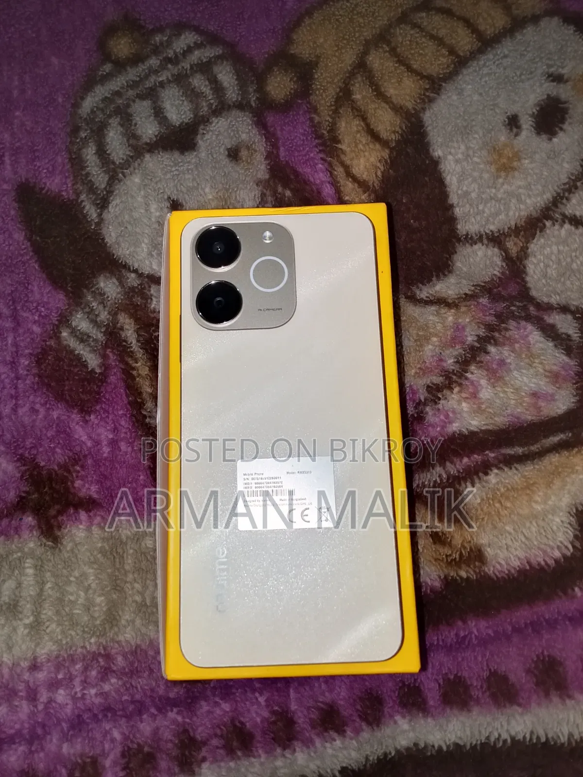 New Realme Note 70 64 GB Rose Gold