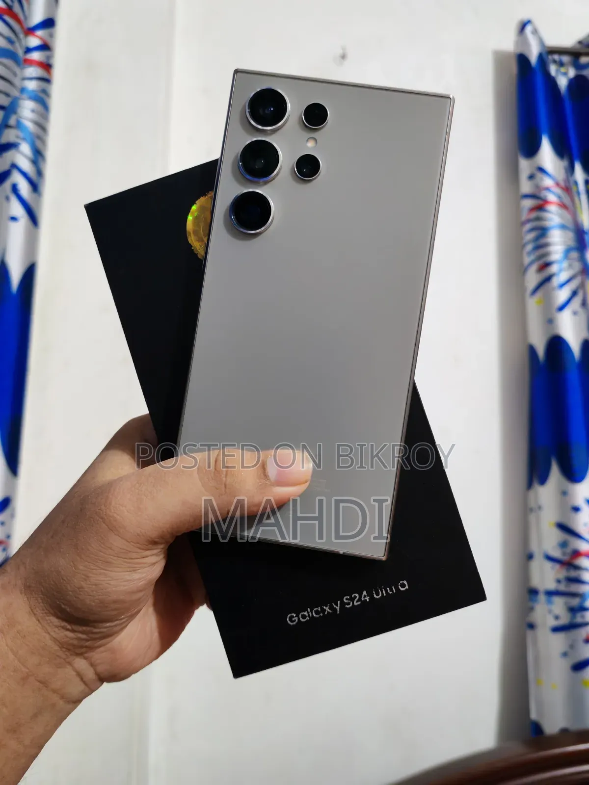স্যামসাং গ্যালাক্সি এস২৪ আল্ট্রা ২৫৬ জিবি ধূসর