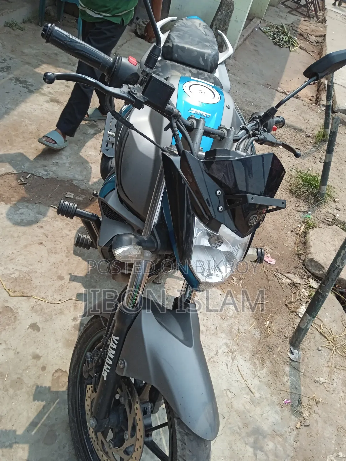New Yamaha FZS V2 2025 Gray