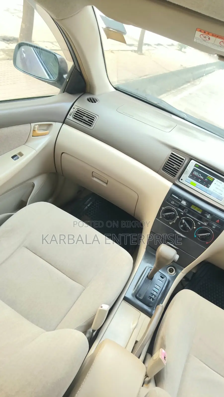 Toyota Corolla Sedan Automatic 2003 Beige