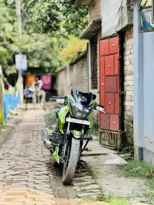 টিভিএস আপাচে আরটিআর ১৬০ টুভি ২০১৬ গ্রিন