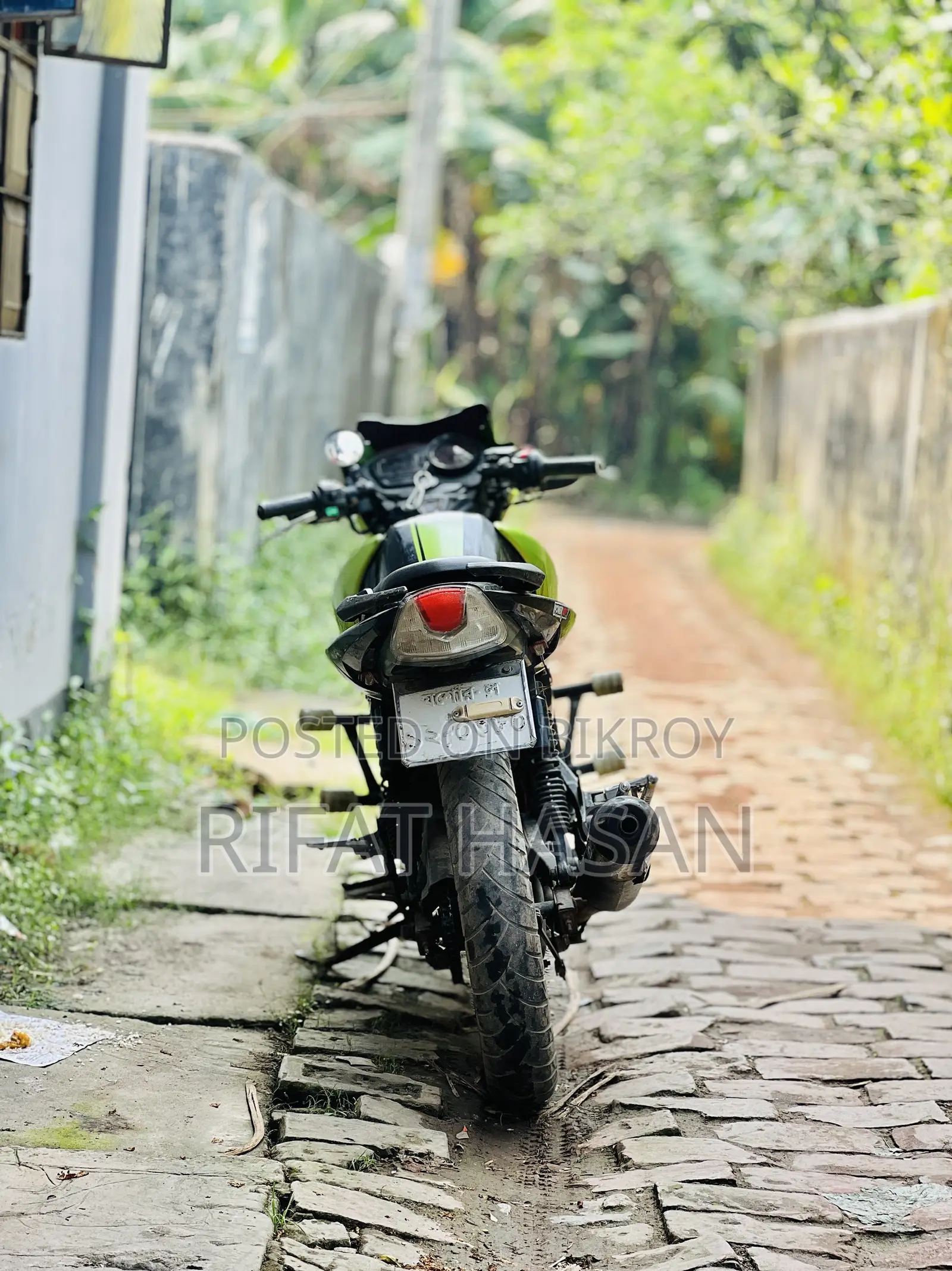 টিভিএস আপাচে আরটিআর ১৬০ টুভি ২০১৬ গ্রিন