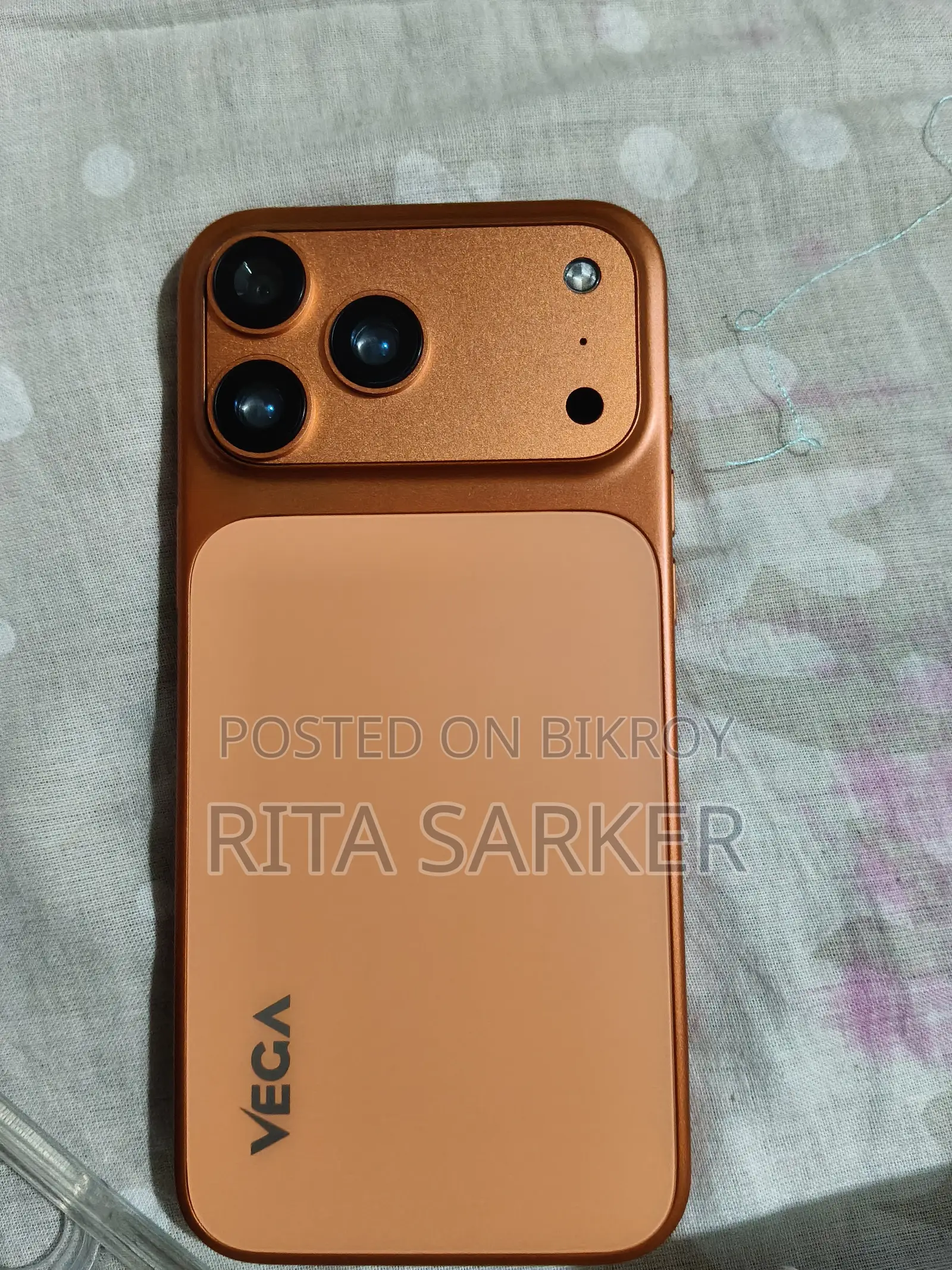 New Mobile Phone 128 GB Orange