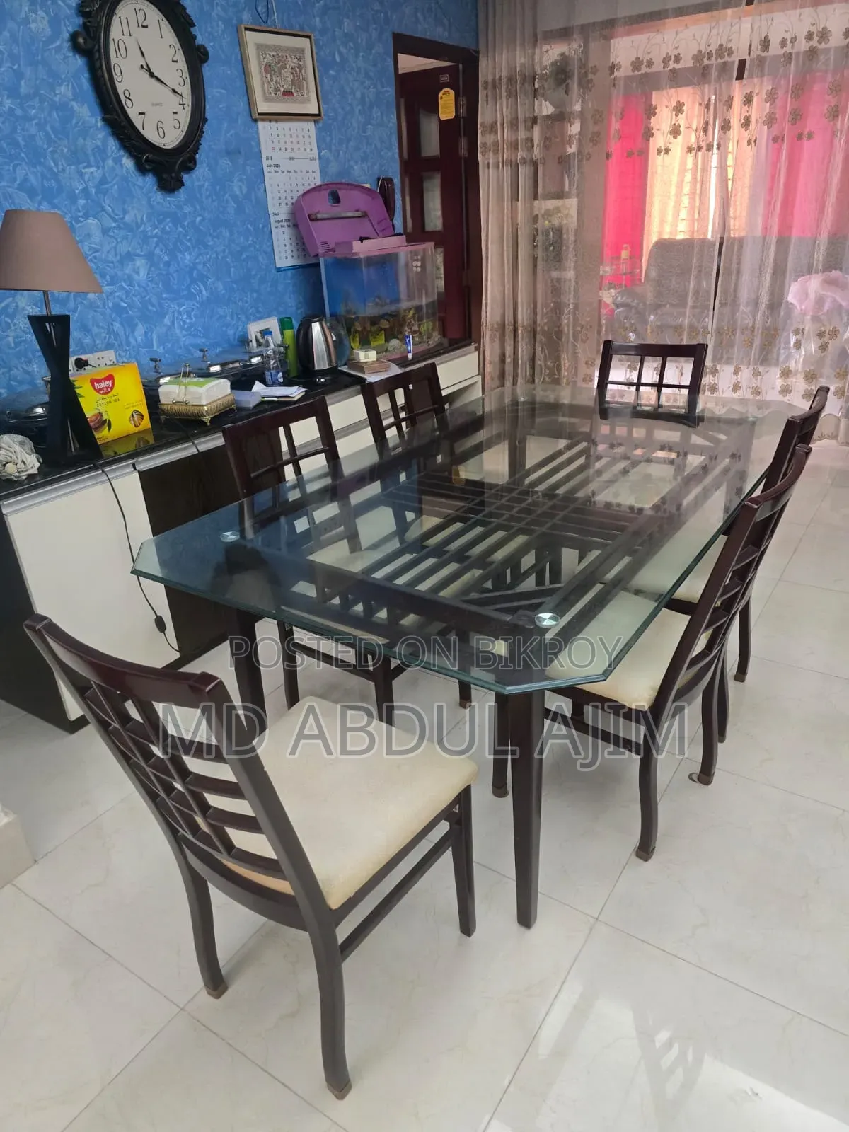 Four Sofa Sets and One Dining Table