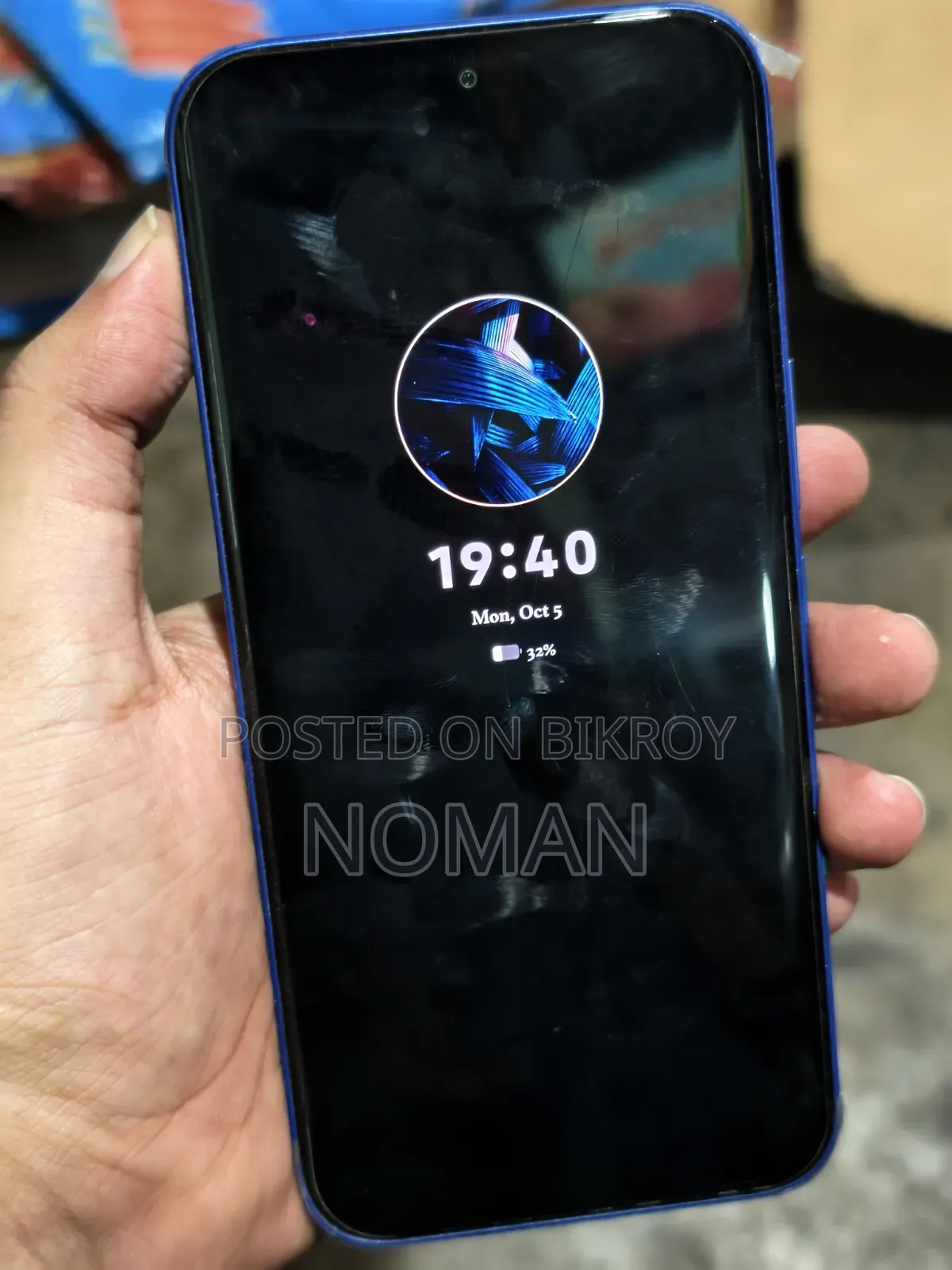 New Infinix Note Edge 256 GB Blue