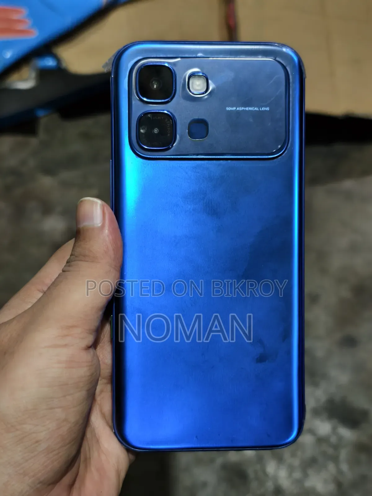 New Infinix Note Edge 256 GB Blue