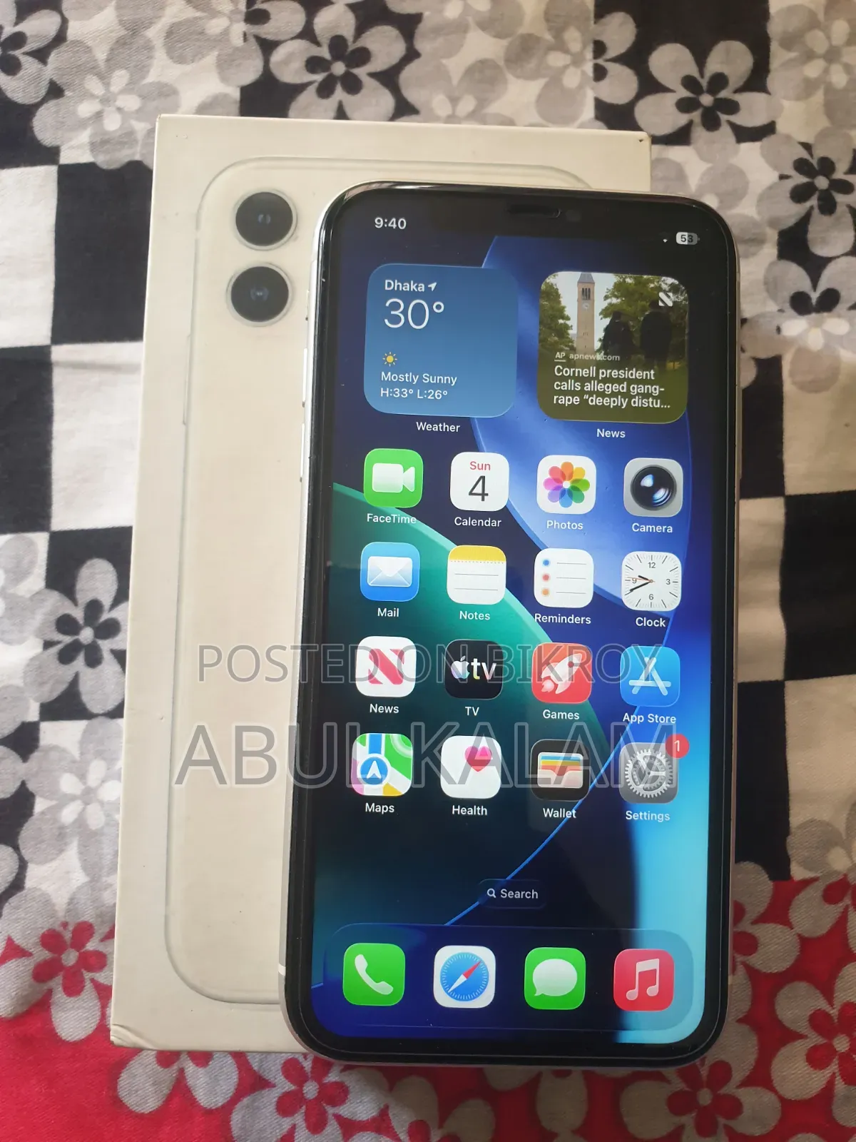 অ্যাপল আইফোন ১১ ৬৪ জিবি হোয়াইট