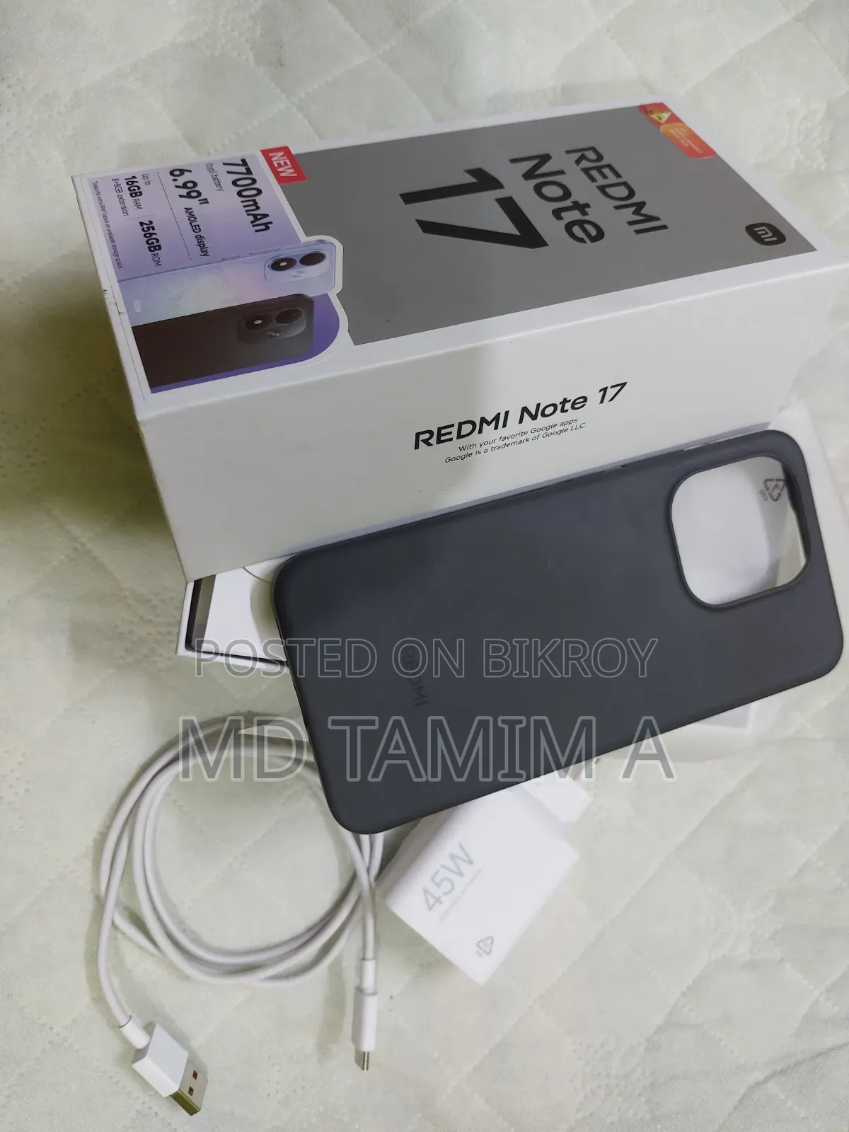 New Xiaomi Redmi Note 17 256 GB Blue