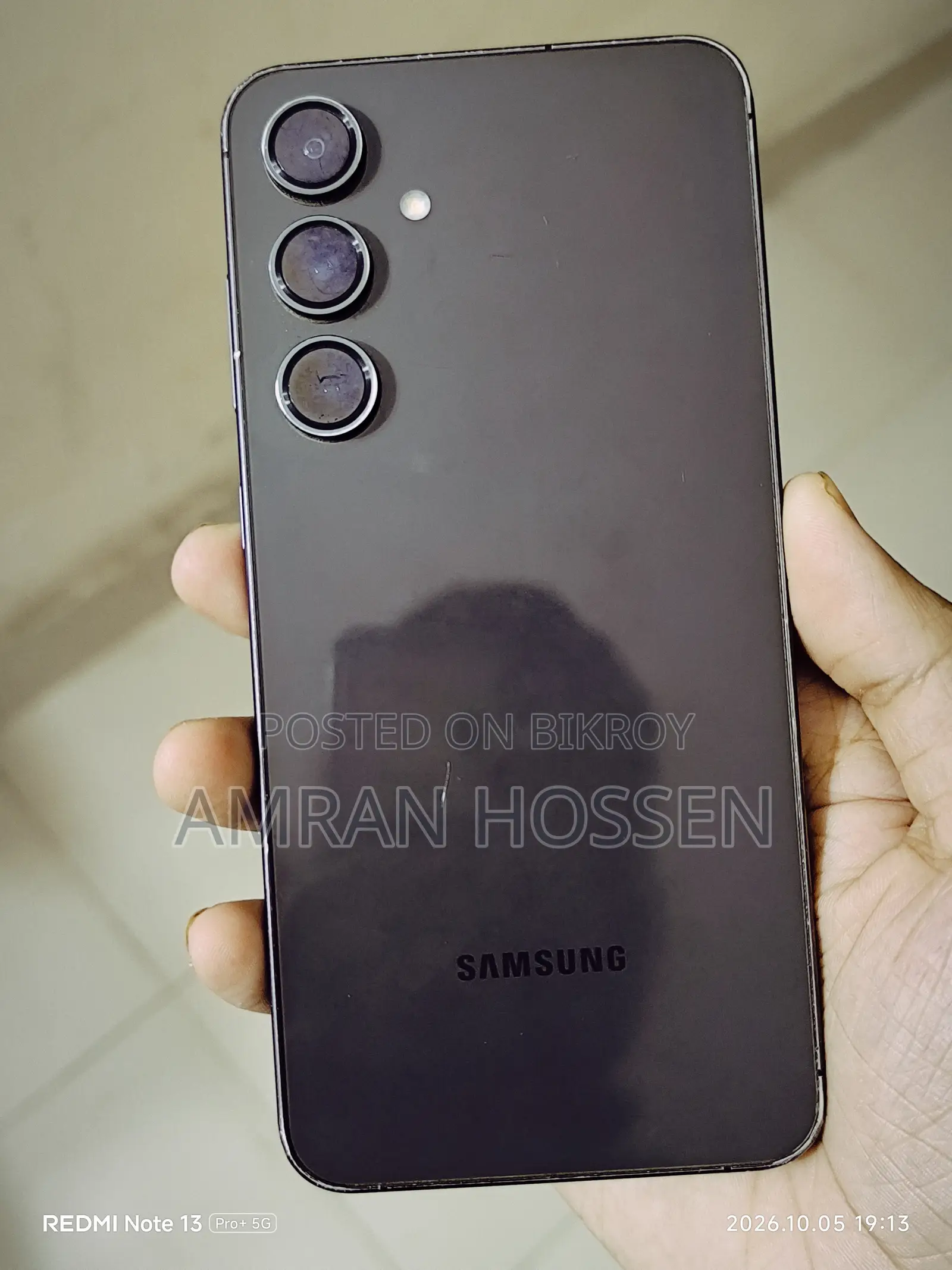 স্যামসাং গ্যালাক্সি এস২৪ এফই ১২৮ জিবি কালো