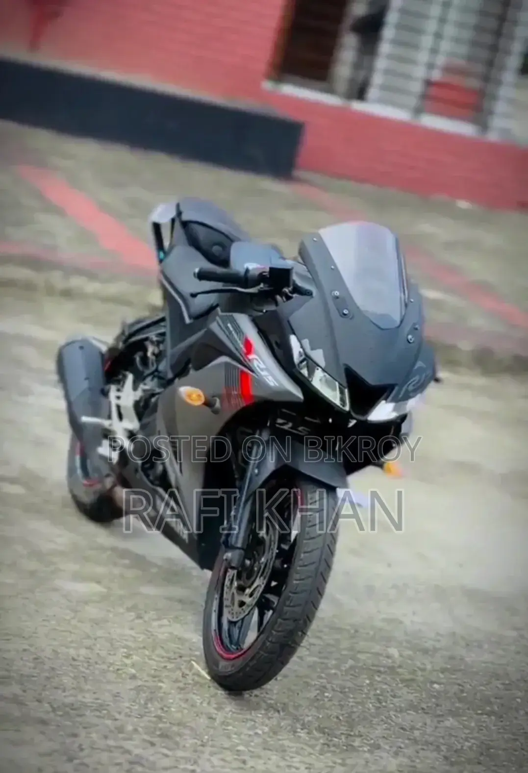 Yamaha R15 V3 2023 Black