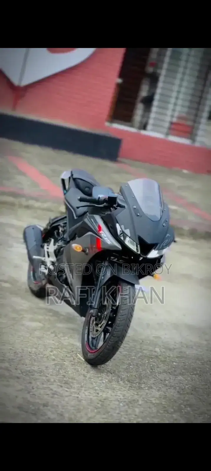 Yamaha R15 V3 2023 Black
