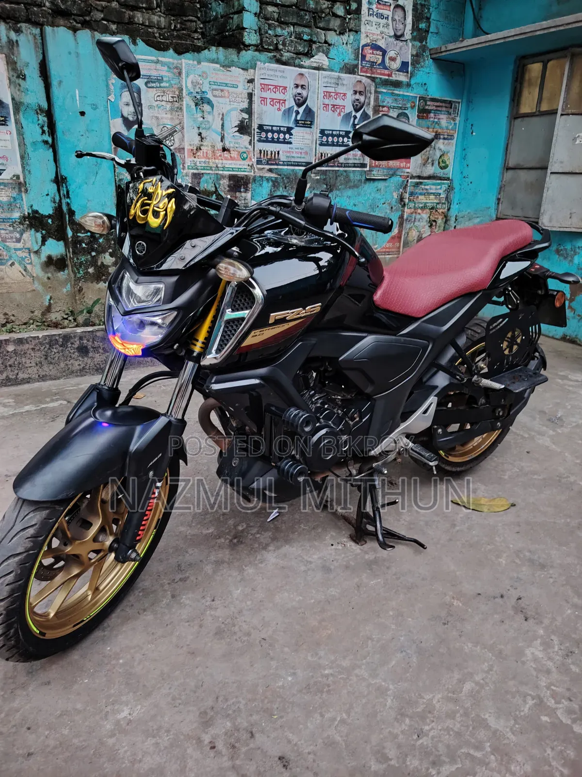 ইয়ামাহা এফজেডএস ভি৩ ২০২৩ ব্ল্যাক