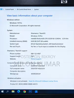 Desktop Computer Gigabyte GB-BSi3-6100 12GB Intel Core i3 SSD 128GB