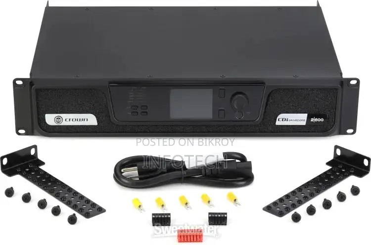 Crown Audio CDi 2|600 600-Watt 2-Channel 70V Power Amplifier