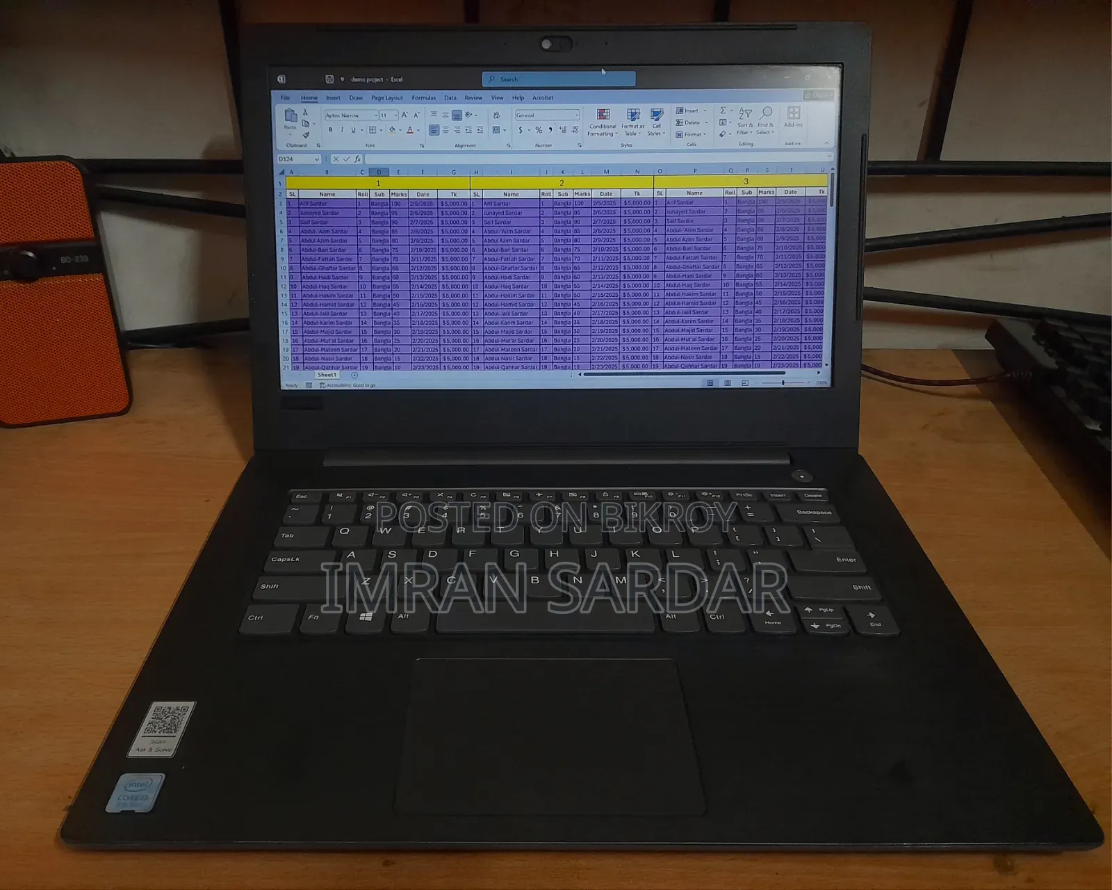 Laptop Lenovo V330 4GB Intel Core i3 SSD 256GB