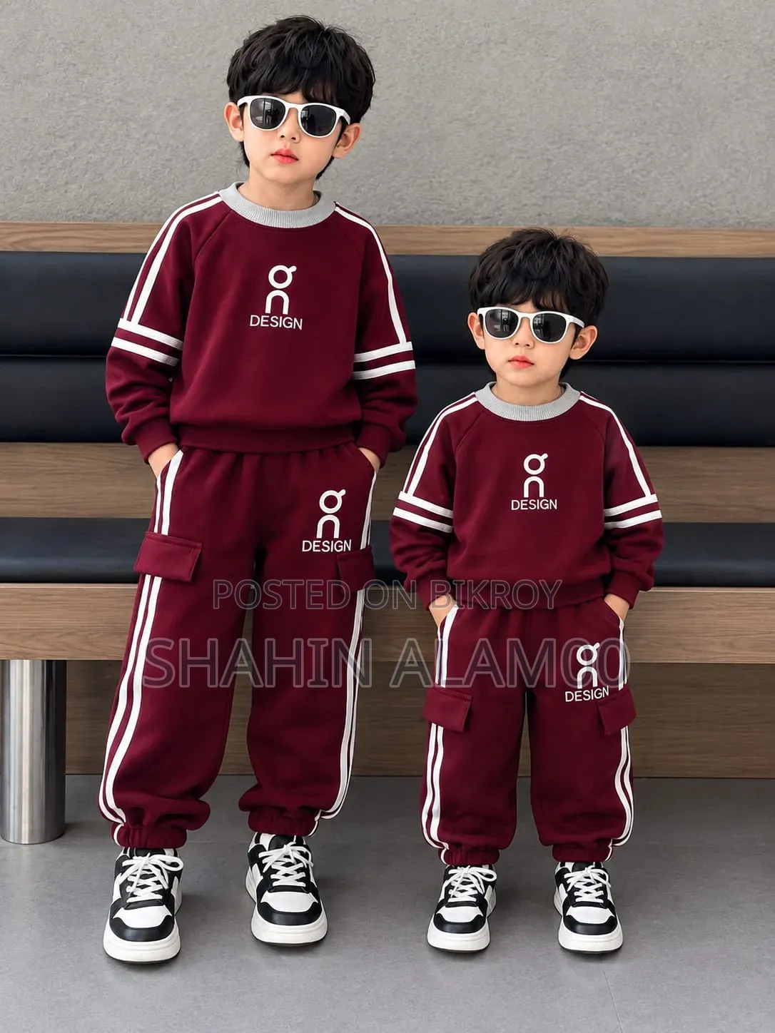 Kids Stylish Sweatshirt Set