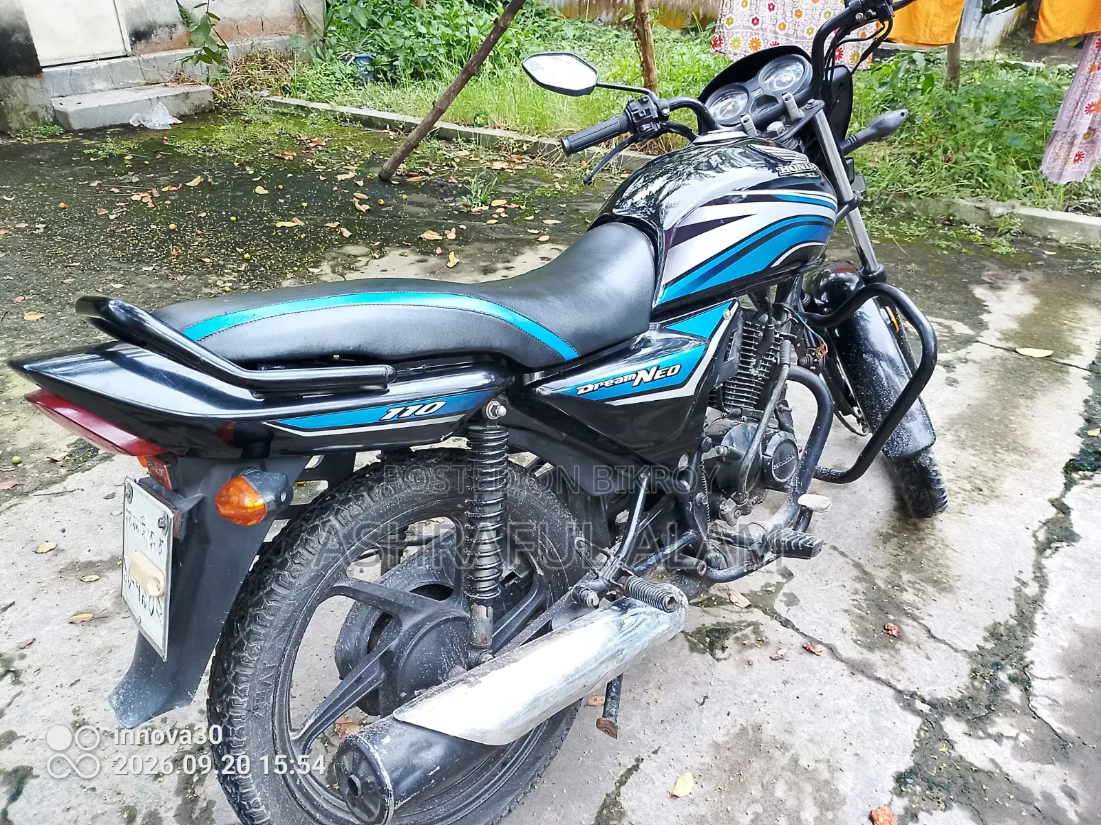 Honda Dream Neo 2017 Black