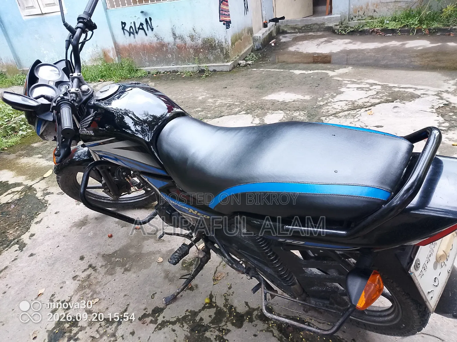 Honda Dream Neo 2017 Black