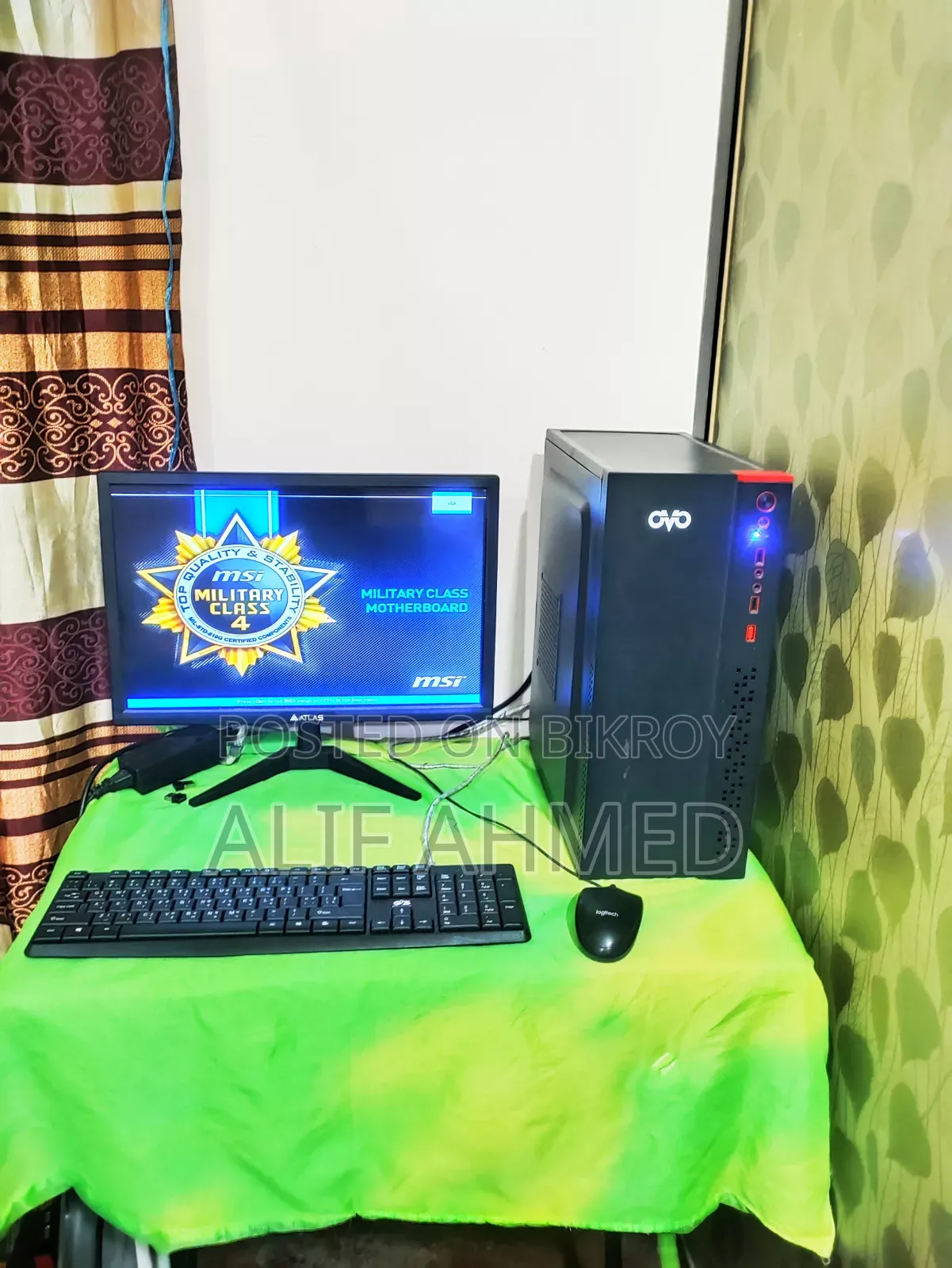Desktop Computer MSI 4GB Intel Core i3 HDD 1T