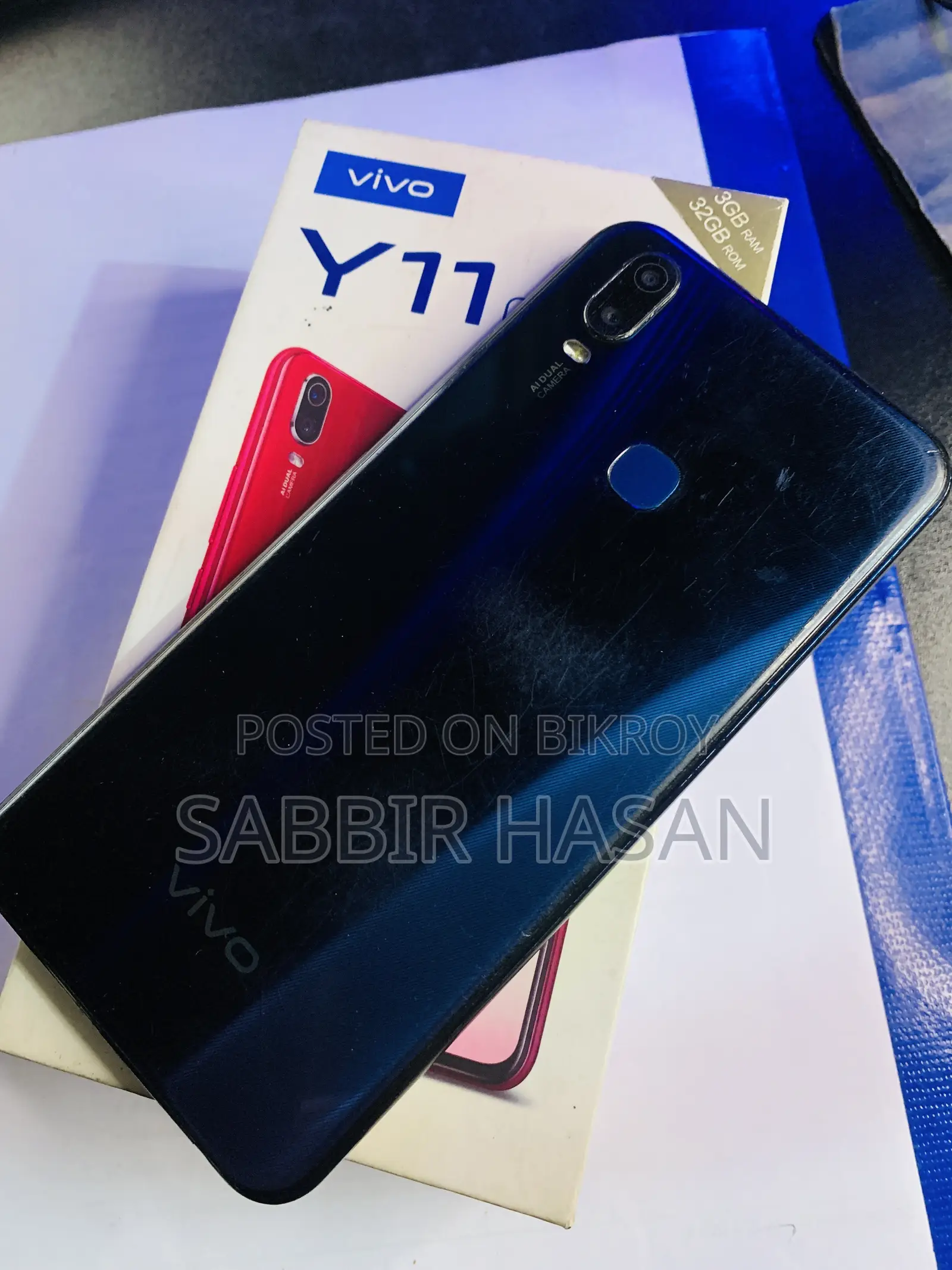 ভিভো ওয়াই১১ ৩২ জিবি ব্লু