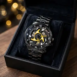 Wheel Rim Rotating Watch | 360° Rotating Rim Design Watch