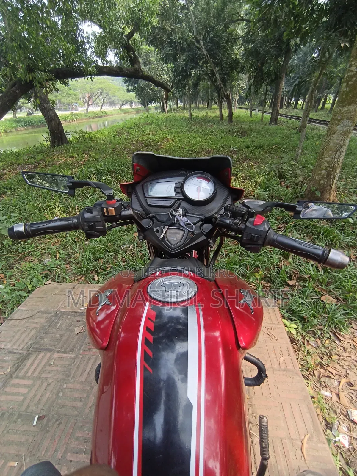 TVS Apache RTR 160 2V 2017 Red