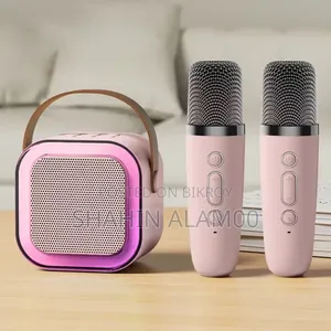 K12 Karaoke Machine Portable Bluetooth Speaker With Dual