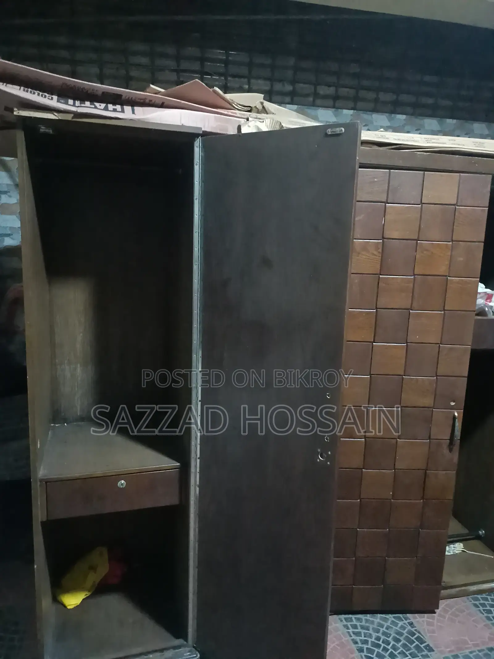 Wooden Bedside Almira