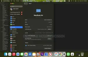 Laptop Apple MacBook Air 2025 M4 16GB Apple M4 SSD 256GB