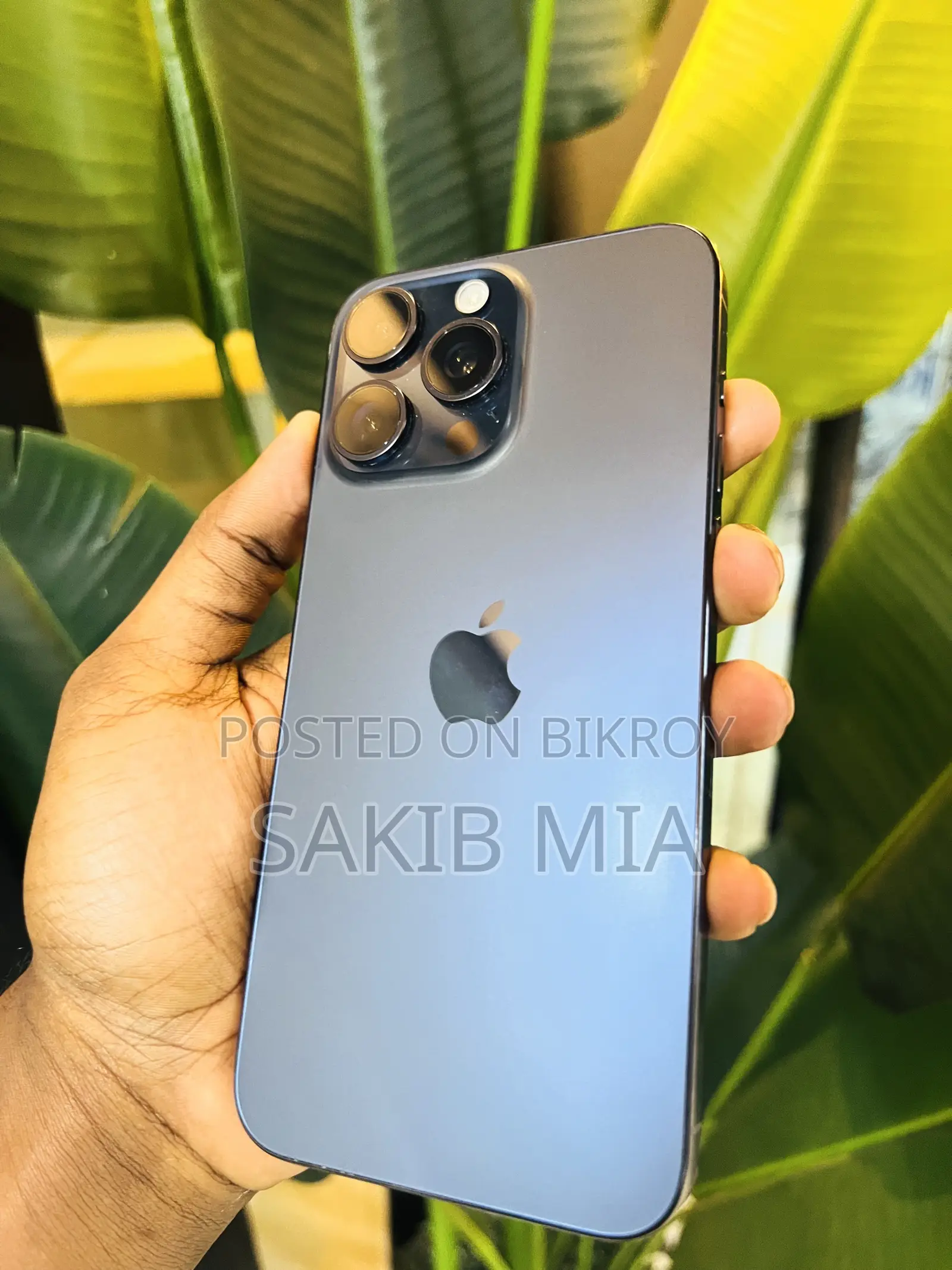 অ্যাপল আইফোন ১৫ প্রো ম্যাক্স ২৫৬ জিবি নীল