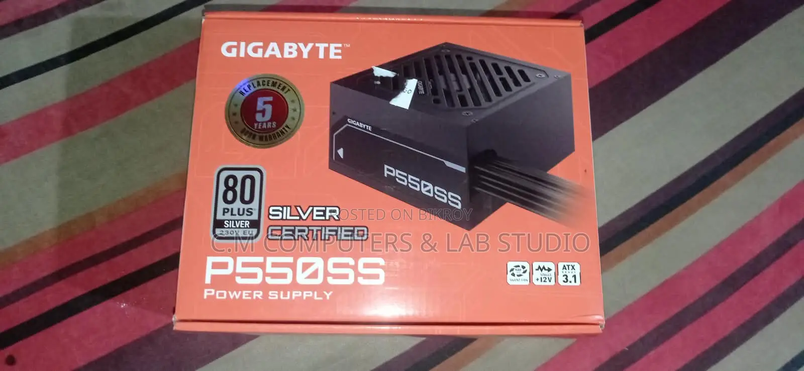 New Gigabyte P550SS 80+ Silver