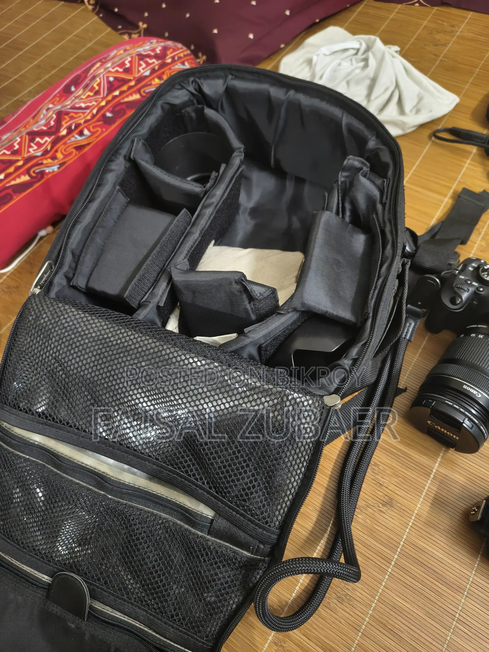 Canon 18-135mm IS STM Lens + 600D Full Professional Setup