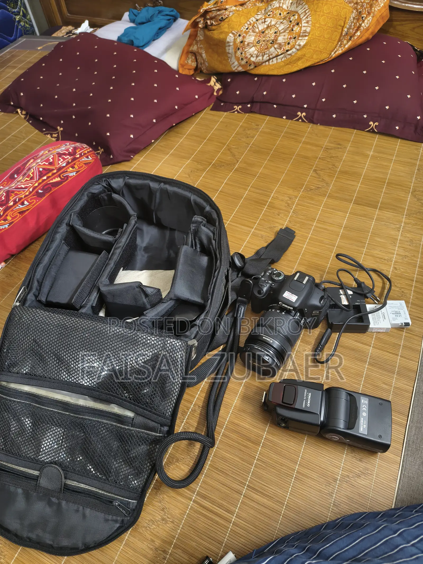 Canon 18-135mm IS STM Lens + 600D Full Professional Setup