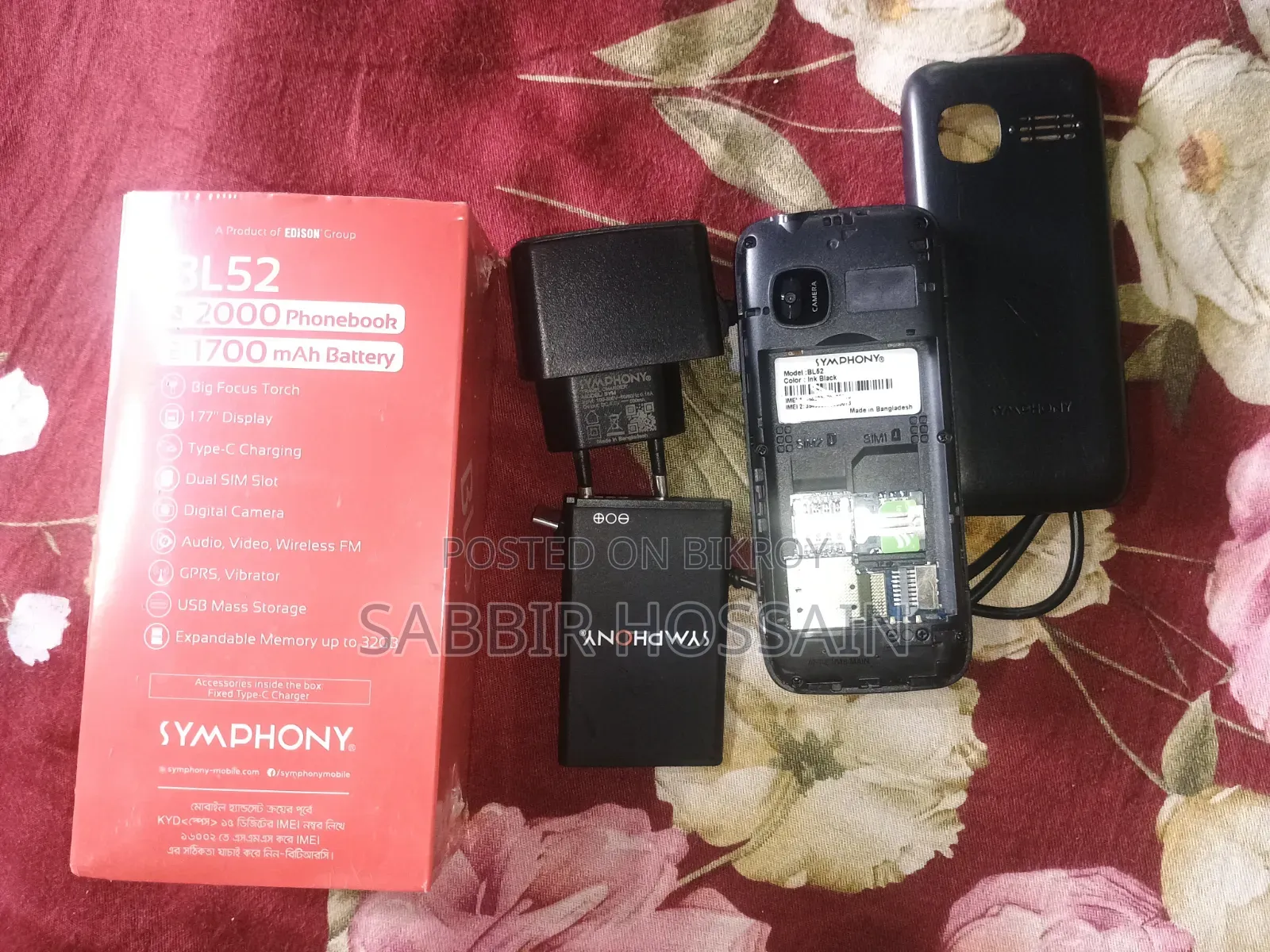 Symphony BL60 Black