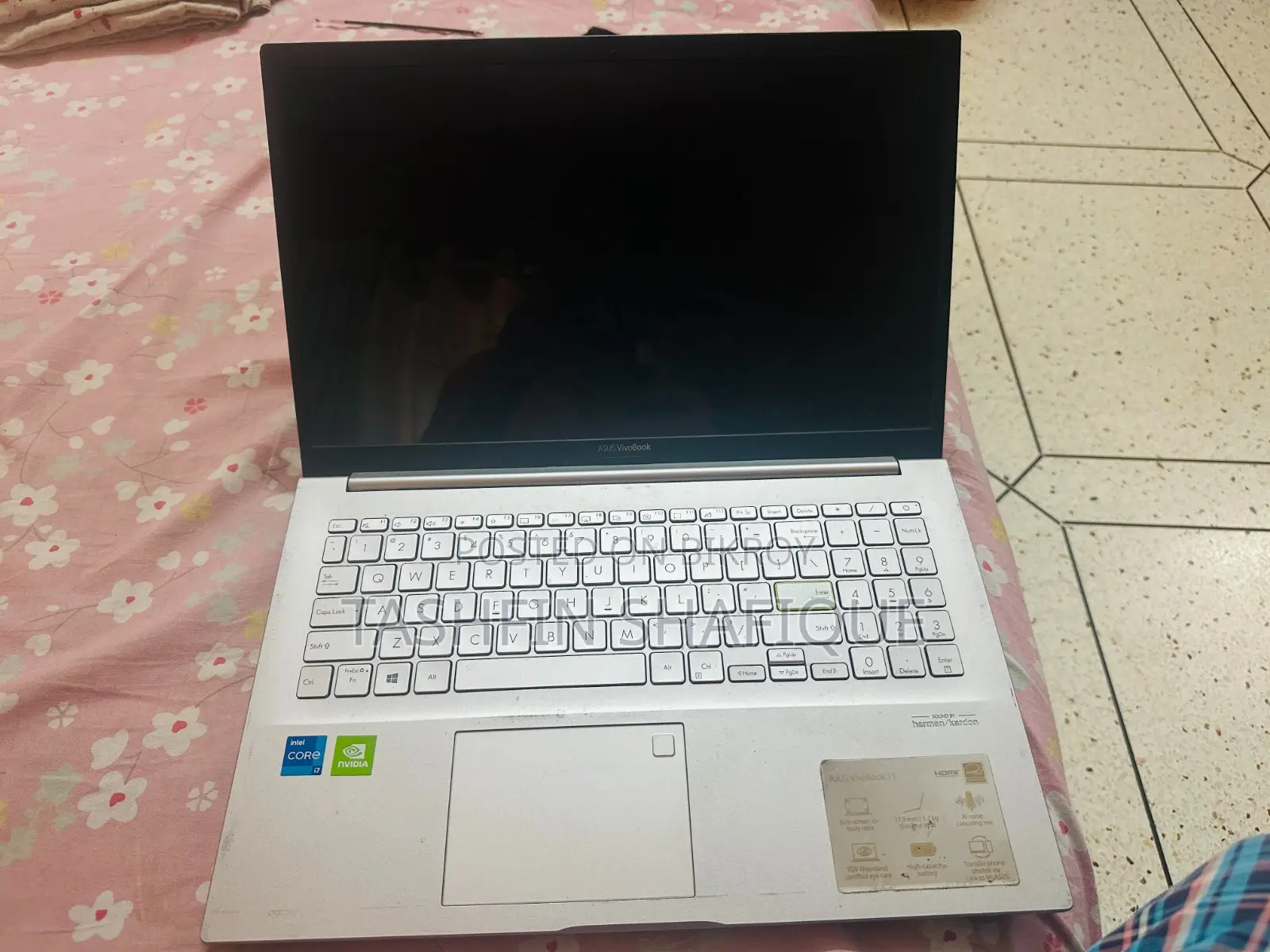 Laptop Asus Vivobook 15 16GB Intel Core i7 SSD 512GB