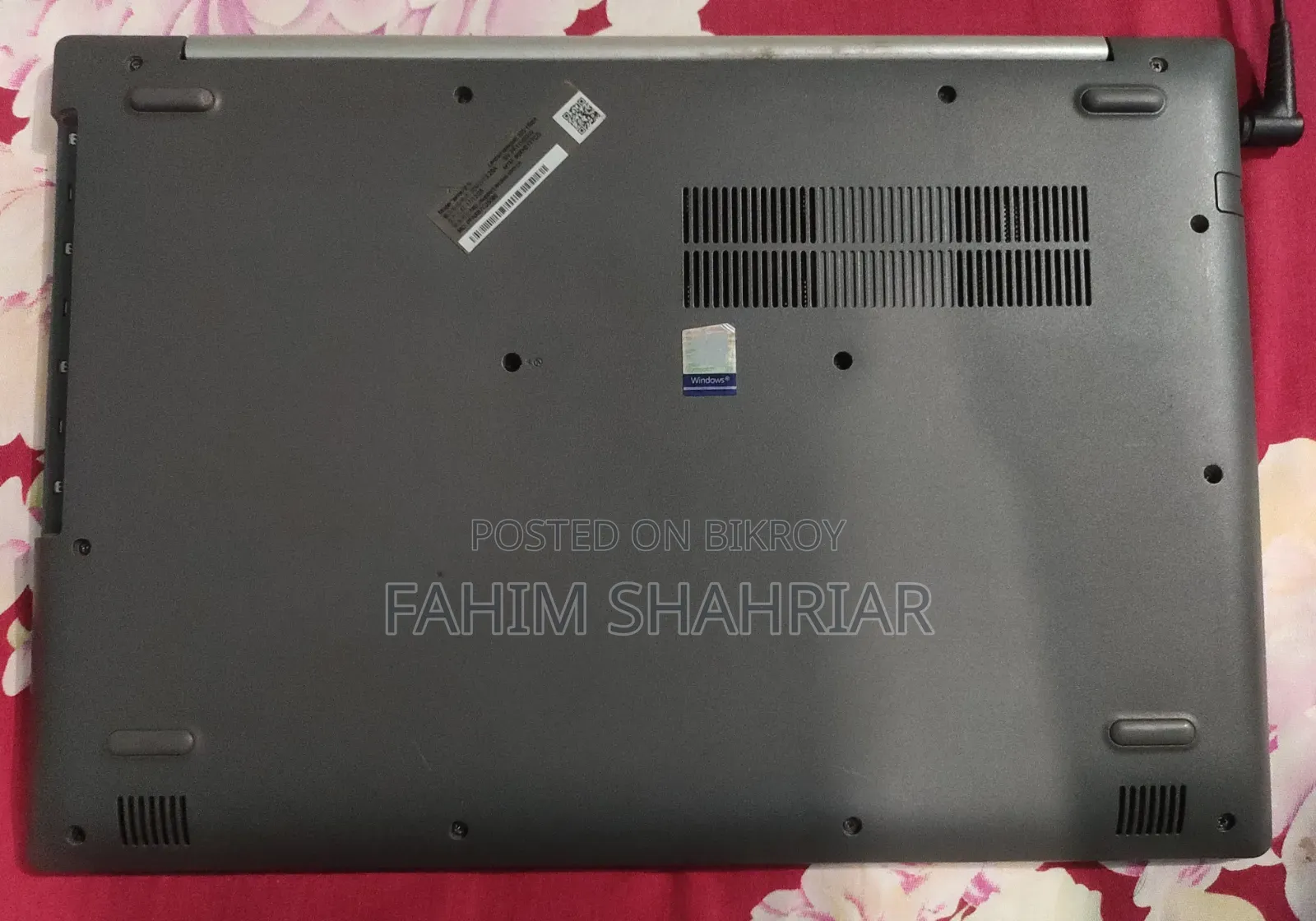 ল্যাপটপ লেনোভো আইডিয়াপ্যাড ৩২০ ৪জিবি ইন্টেল কোর আই৩ এসএসডি ১২৮জিবি